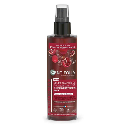 Centifolia Active Colour Fixing Mist Thermo Protector 230C for Coloured or Damaged Hair 200ml (6.76fl oz) - FrenchBeautyHub