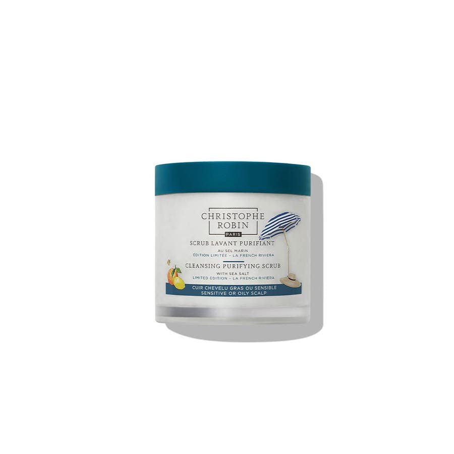 Christophe Robin Purifying Ritual Purifying Sea Salt Scrub La French Riviera 250ml (8.45fl oz) - FrenchBeautyHub