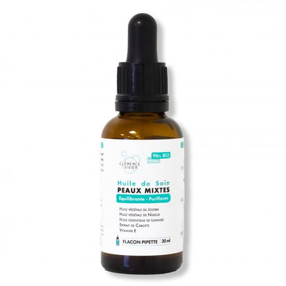 Clemence&Vivien Combination Skin Regulating Care Oil 30ml (1.01fl oz) - FrenchBeautyHub