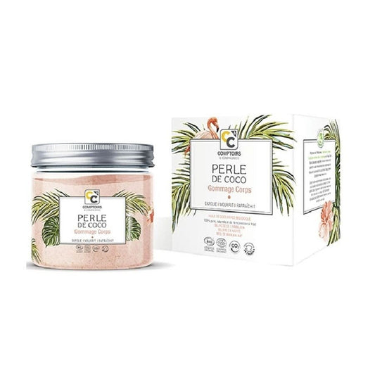 Comptoirs Et Compagnies Organic Coco Pearl Body Scrubs 200g (7.05 oz) - FrenchBeautyHub