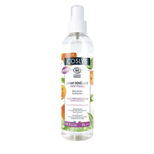 Coslys Aloe vera and apricot cleansing spray all hair types 200ml (6.76fl oz) - FrenchBeautyHub