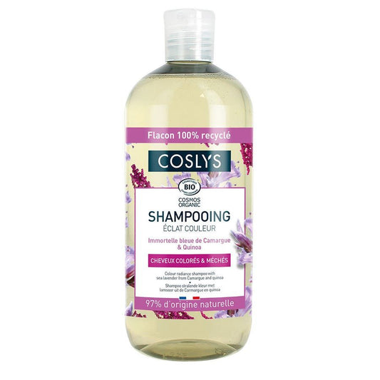 Coslys Organic Radiance Colour Shampoo colored & highlighted hair 500ml (16.90fl oz) - FrenchBeautyHub