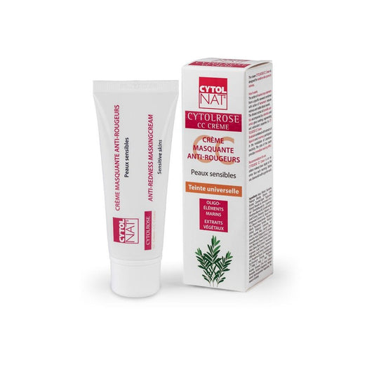 Cytolnat CC cream Masks Universal Tint Cytolrose Sensitive Skin 40ml (1.35fl oz) - FrenchBeautyHub