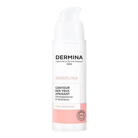 Dermina Senselina Soothing Eye Contour for Intolerant Skin 20ml (0.67fl oz) - FrenchBeautyHub