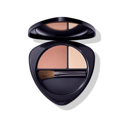 Dr. Hauschka Make - up Blush Duo Peche Dewi & Mono Framboise 5g (0.17 oz) - FrenchBeautyHub