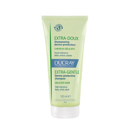 Ducray Extra - Doux Dermo - Protective Shampoo for Delicate Hair - FrenchBeautyHub