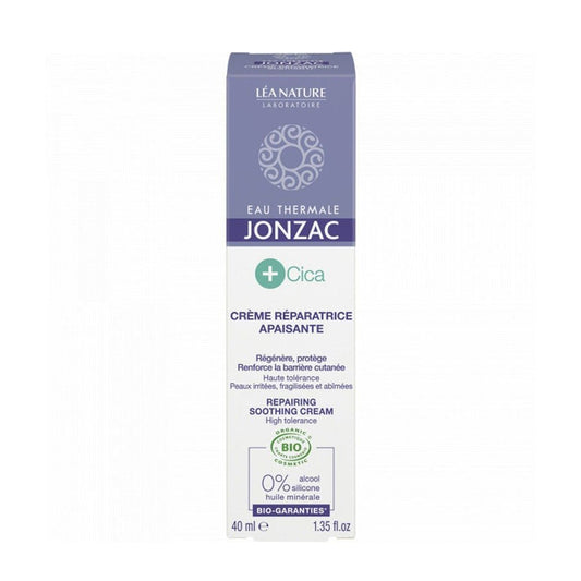 Eau thermale Jonzac +Cica Soothing Repair Cream 40ml (1.35fl oz) - FrenchBeautyHub
