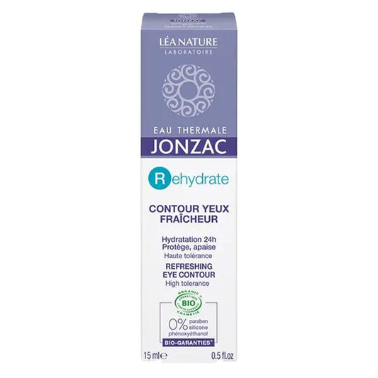 Eau thermale Jonzac REhydrate Eye Contour Care 15ml (0.50fl oz) - FrenchBeautyHub