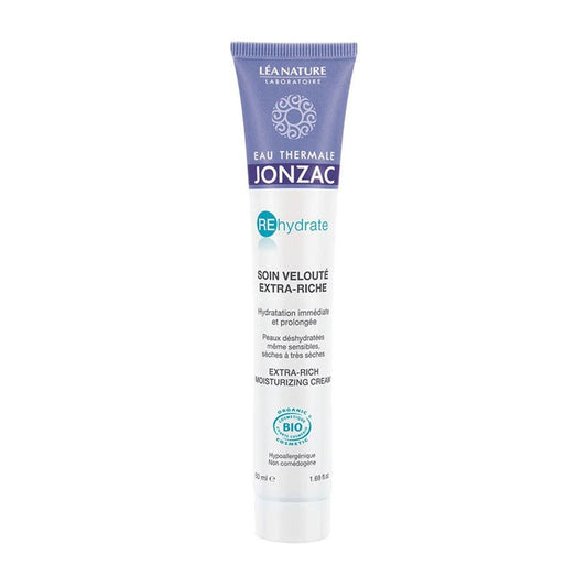 Eau Thermale Jonzac Rehydrate Soothing Rich Care Bio 50ml (1.69fl oz) - FrenchBeautyHub