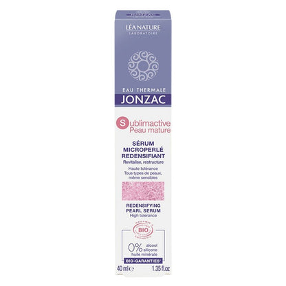 Eau thermale Jonzac Sublimactive Redensifying Micropearl Serum 40ml (1.35fl oz) - FrenchBeautyHub
