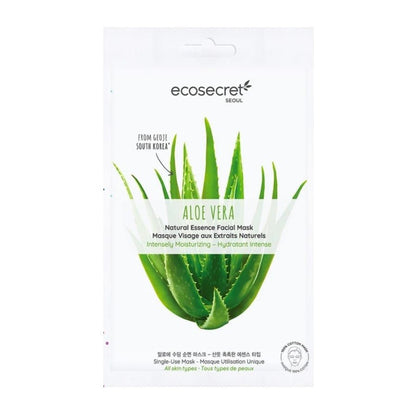 Eco Secret Aloe Natural Essence Facial Mask Seoul 20ml (0.67fl oz) - FrenchBeautyHub