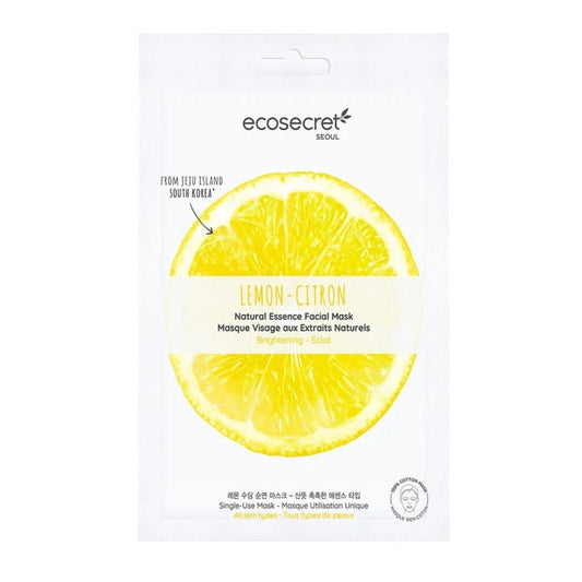 Eco Secret Seoul Rose Face Mask with Natural Lemon Extracts 20ml (0.67fl oz) - FrenchBeautyHub