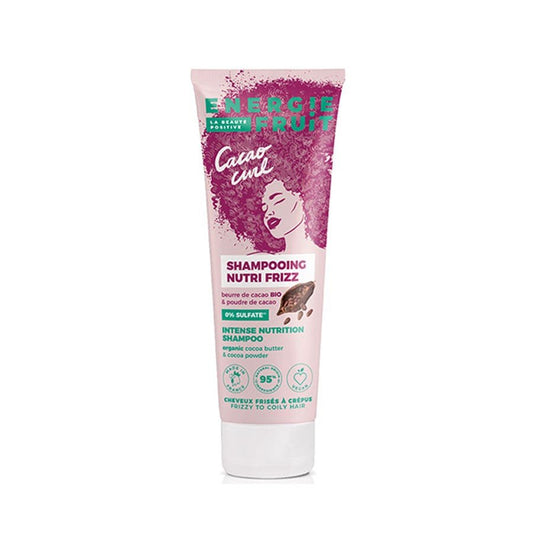Energie Fruit Nutri Intense Shampoo with Organic Cocoa Powder and Cocoa Butter 250ml (8.45 fl oz) - FrenchBeautyHub