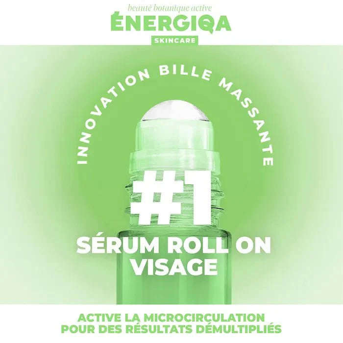 Energiqa Skincare Sérum Roll On Visage Clear 2% Niacinamide & Zinc 30ml (1.01fl oz) - FrenchBeautyHub