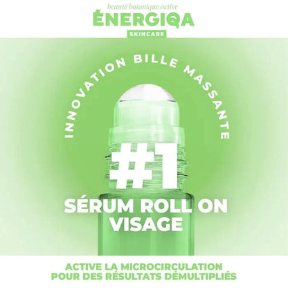 Energiqa Skincare Sérum Roll On Visage Clear 2% Niacinamide & Zinc 30ml (1.01fl oz) - FrenchBeautyHub