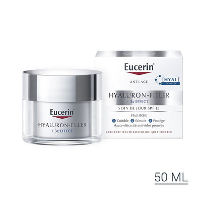 Eucerin Hyaluron - Filler + 3x Effect Daily Care Dry Skins 50ml (1.69fl oz) - FrenchBeautyHub