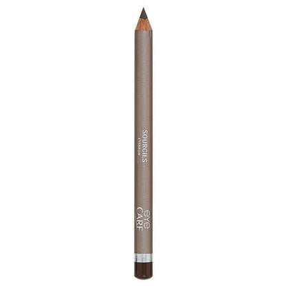 Eye Care Cosmetics Eyebrow Pencil with Jojoba Oil and Vitamin E, Fragrance - Free, Carmine - Free, Paraben - Free, Dark Brown - FrenchBeautyHub