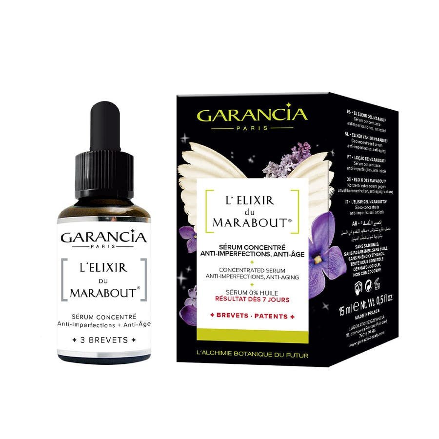 Garancia Marabout Elixir Du Concentrated Anti - blemish And Anti - ageing Serum Anti - age 15ml (0.50fl oz) - FrenchBeautyHub