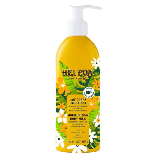 Hei Poa Body Care Moisturizing Lotion Mono of Tahiti AO 250ml (8.45fl oz) - FrenchBeautyHub
