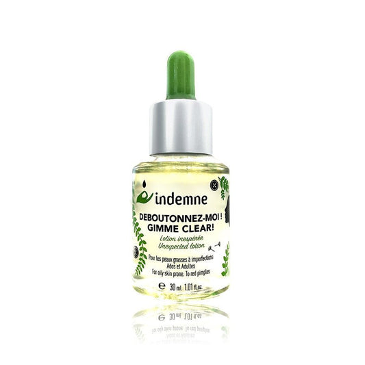 Indemne Gimme Clear! Lotion for spots and imperfections 30ml (1.01fl oz) - FrenchBeautyHub