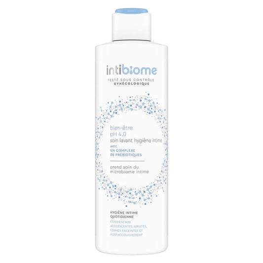 Intibiome Cleansing Care Intimate comfort Daily use Well - being Bien - Etre pH 4.0 250ml (8.45fl oz) - FrenchBeautyHub