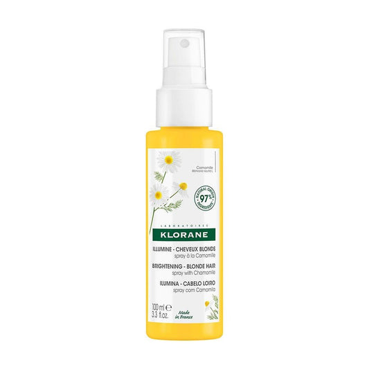 Klorane Brightening Blonde Hair Spray with Chamomile 100ml (3.3floz) - FrenchBeautyHub