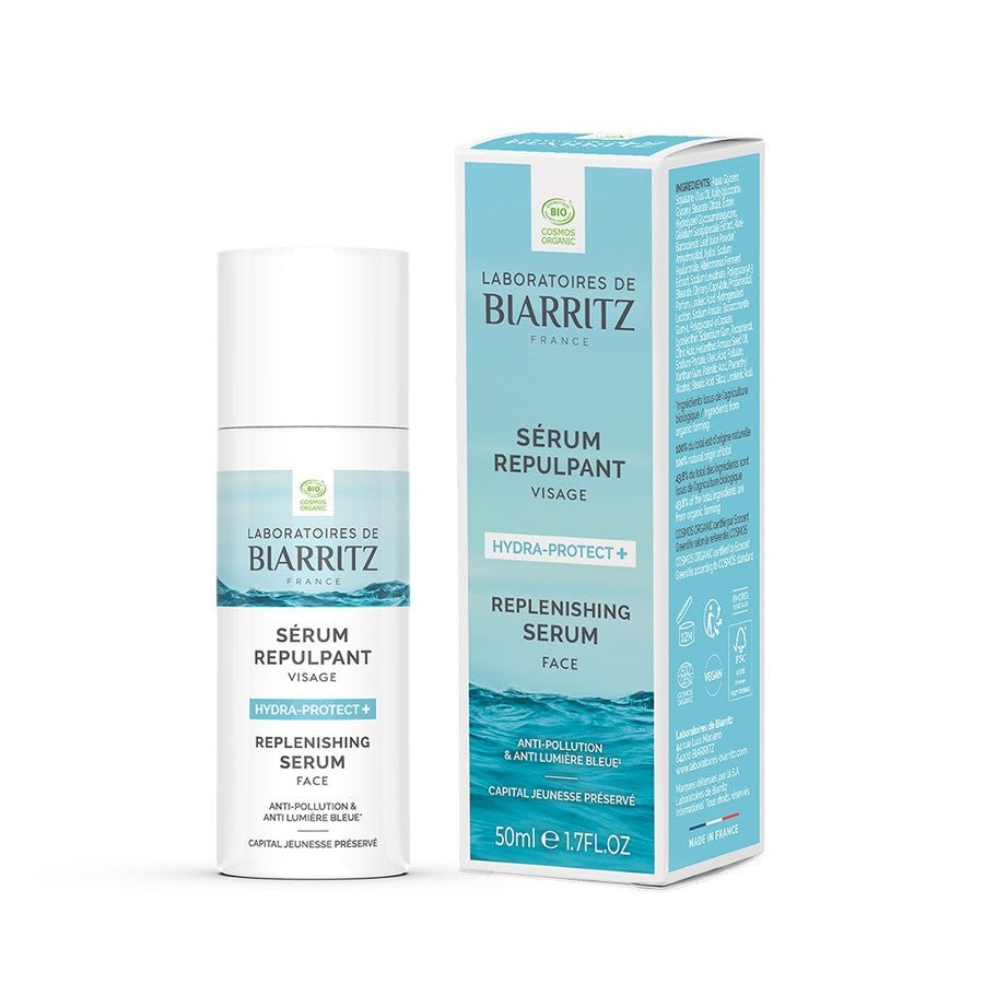 Laboratoires De Biarritz Hydra - Protect + Bioes Replumping Face Serum 50ml (1.69fl oz) - FrenchBeautyHub