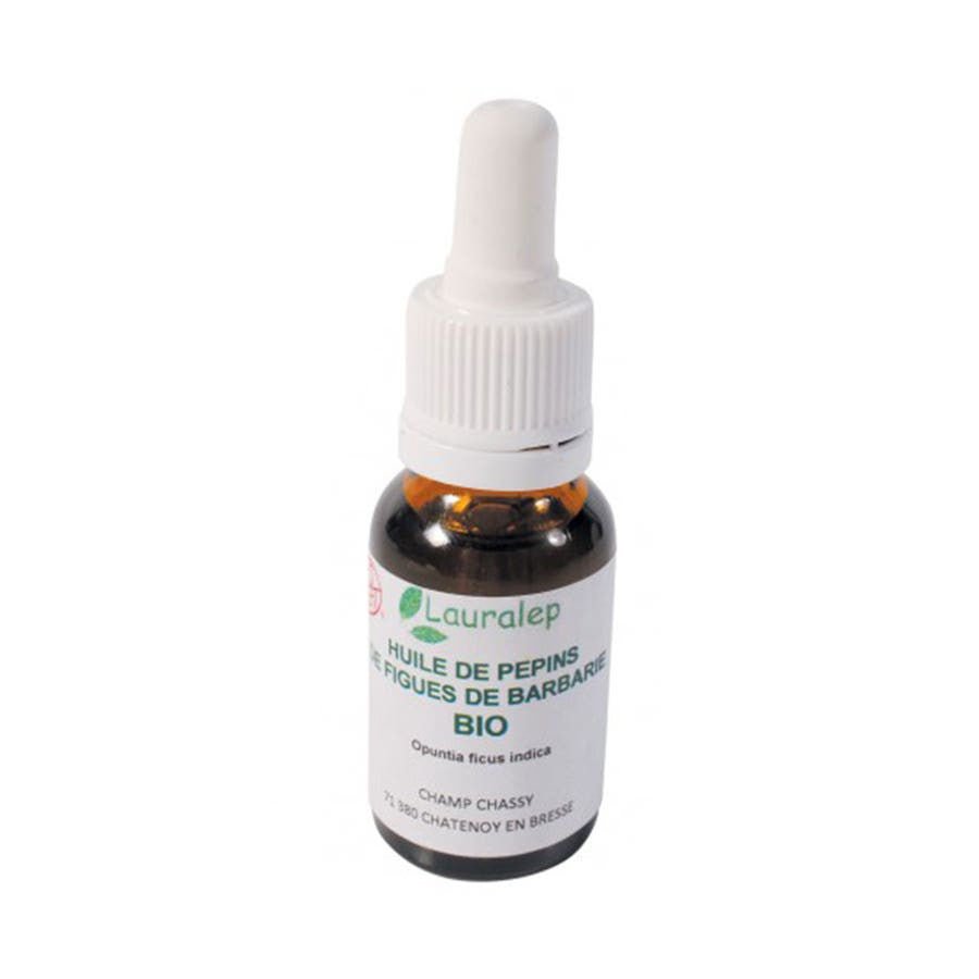 Lauralep Organic prickly pear seed oil 15ml (0.50fl oz) - FrenchBeautyHub