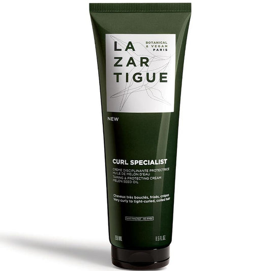 Lazartigue Curl Specialist Protective Disciplining Cream Very curly, frizzy or frizzy hair 250ml (8.45fl oz) - FrenchBeautyHub