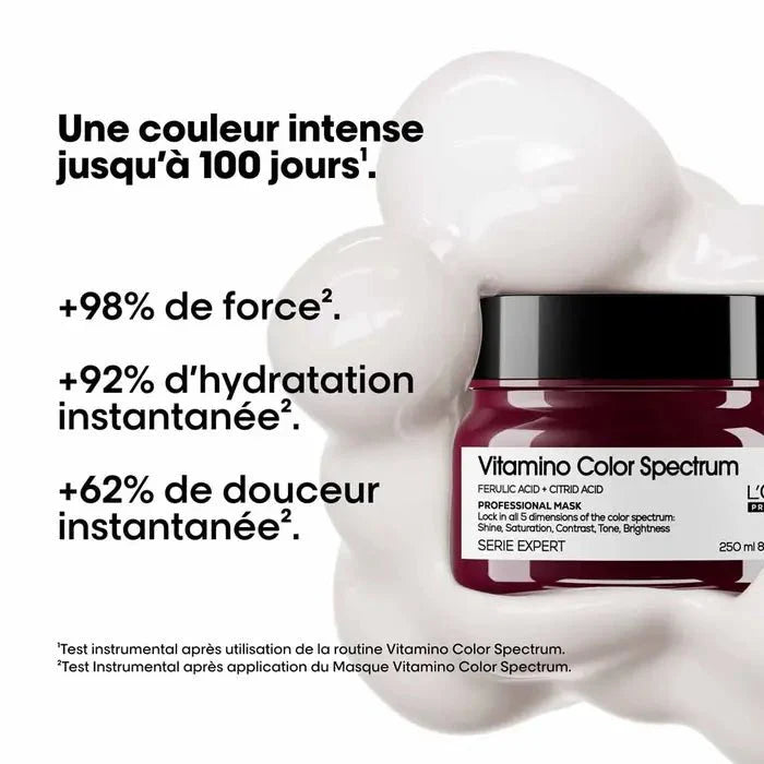 L'Oréal Professionnel Vitamino Color Spectrum Protective Masks for coloured hair 250ml - FrenchBeautyHub