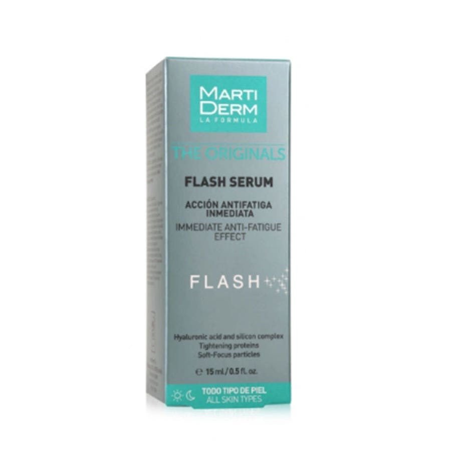 Martiderm The Originals Flash X 1 Phials with Hyaluronic Acid & Silicon - FrenchBeautyHub