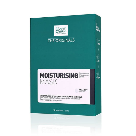 Martiderm The Originals Moisturising Mask x10 Unidoses for All Skin Types - FrenchBeautyHub