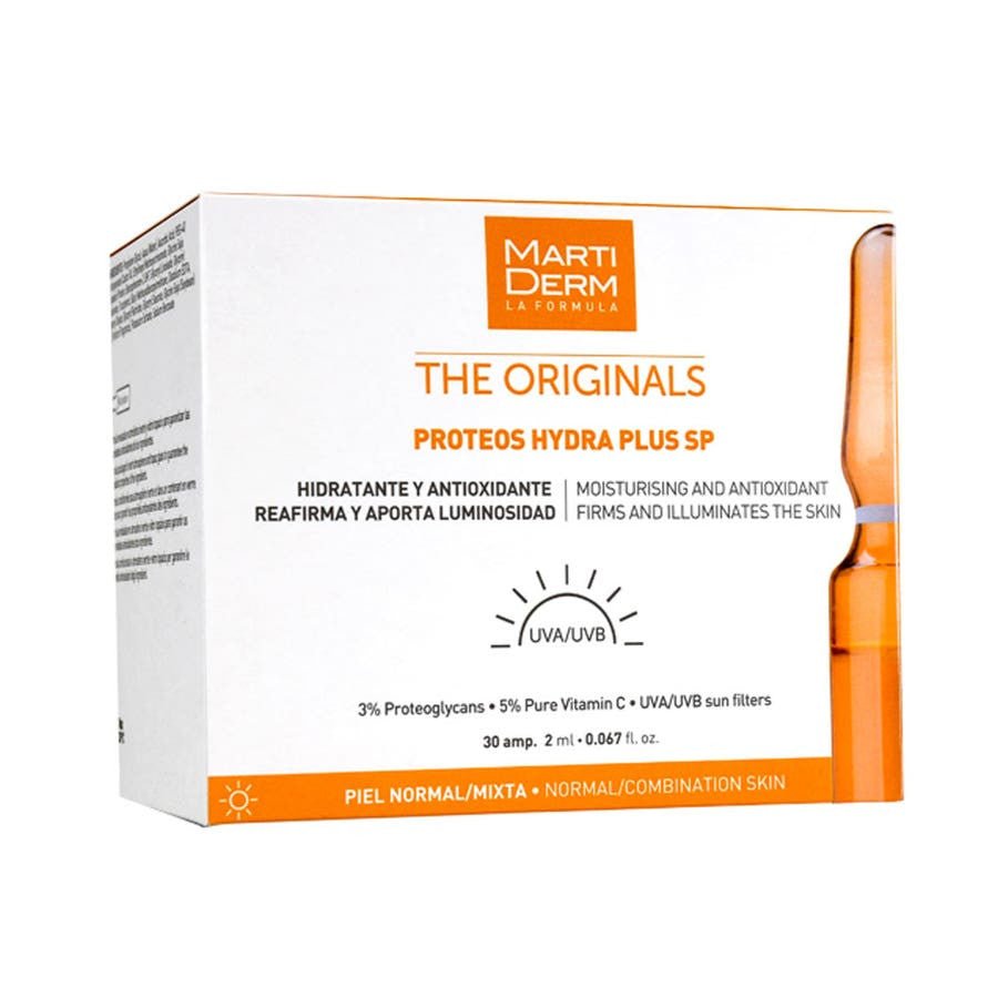 Martiderm The Originals Proteos Hydra Plus SPF 10 Ampoules - FrenchBeautyHub