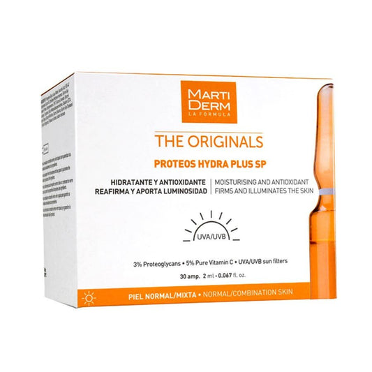 Martiderm The Originals Proteos Hydra Plus SPF 10 Ampoules - FrenchBeautyHub
