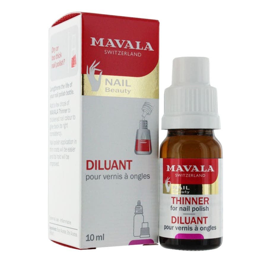 Mavala Nail Polish Thinner 10ml (0.33 fl oz) - FrenchBeautyHub