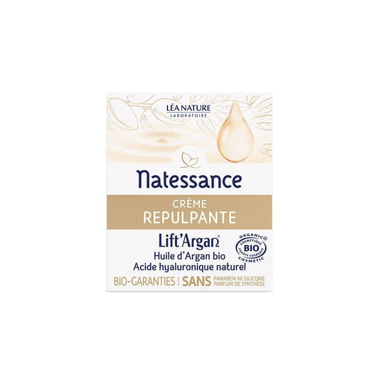 Natessance Argan Lift'argan Divine Plumping Cream 50ml (1.69fl oz) - FrenchBeautyHub