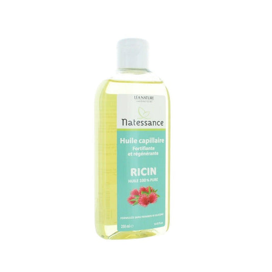 Natessance Hair Castor Oil 250ml (1.69fl oz) - FrenchBeautyHub