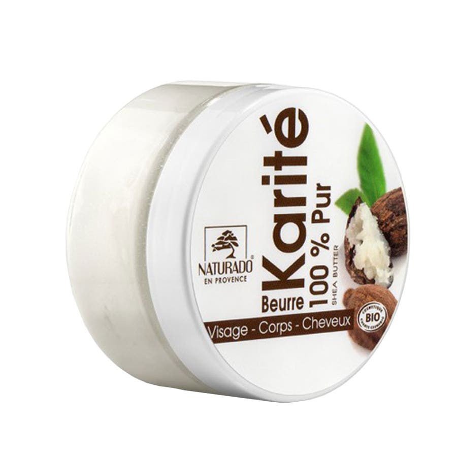 Naturado 100% Pure Shea Butter 67.5g (2.36 oz) - FrenchBeautyHub