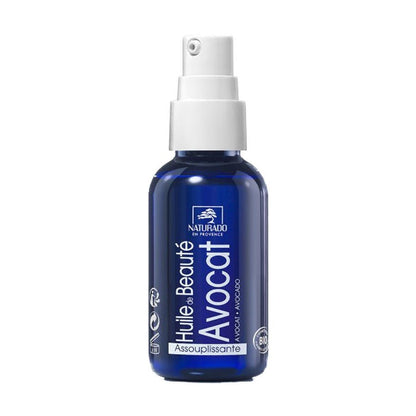 Naturado Organic Avocado Softening Oil 50ml (1.69fl oz) - FrenchBeautyHub