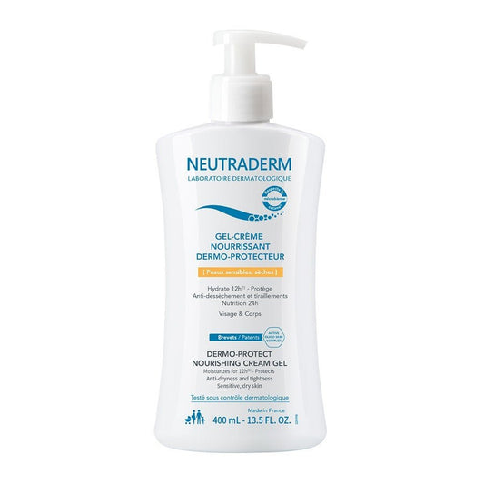 Neutraderm Dermo - protect Nourishing Cream Gel 400ml (13.52fl oz) - FrenchBeautyHub
