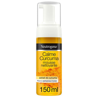 Neutrogena Calme Curcuma Cleansing Foam 150ml (5.07fl oz) - FrenchBeautyHub