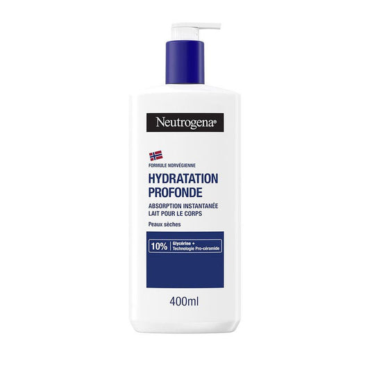 Neutrogena Deep Hydration Body Lotion for Dry Skin 400ml (13.53fl oz) - FrenchBeautyHub