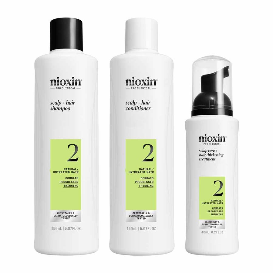 Nioxin System 2 Kit Densifying Treatment for Natural and Very Thinning Hair 340ml (11.5fl oz) - FrenchBeautyHub