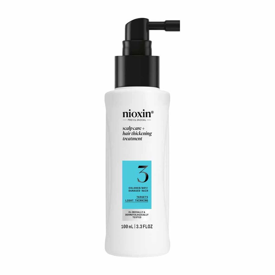 Nioxin System 3 Leave - In Treatment for Colored/Dry/Damaged Hair and Moderate Hair Loss 100ml (3.38fl oz) - FrenchBeautyHub