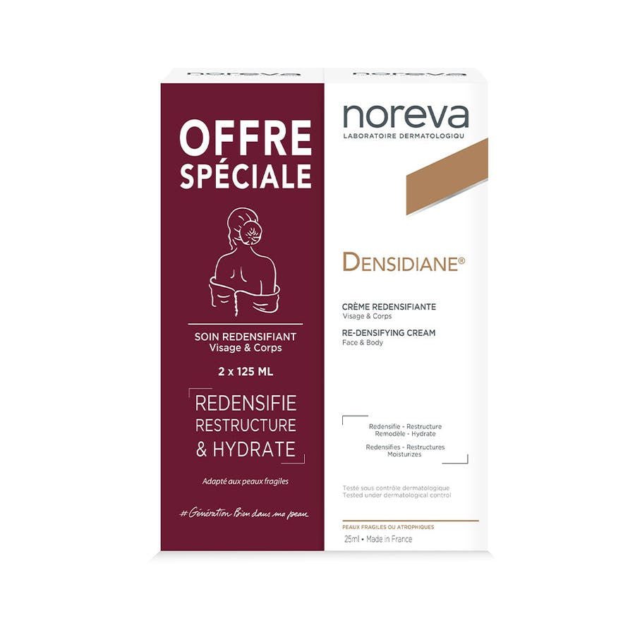 Noreva Densidiane Redensifying Cream 2x125ml - FrenchBeautyHub