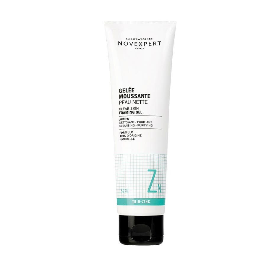 Novexpert Trio - Zinc Foaming Jelly for Clear Skin 150ml (5.07fl oz) - FrenchBeautyHub