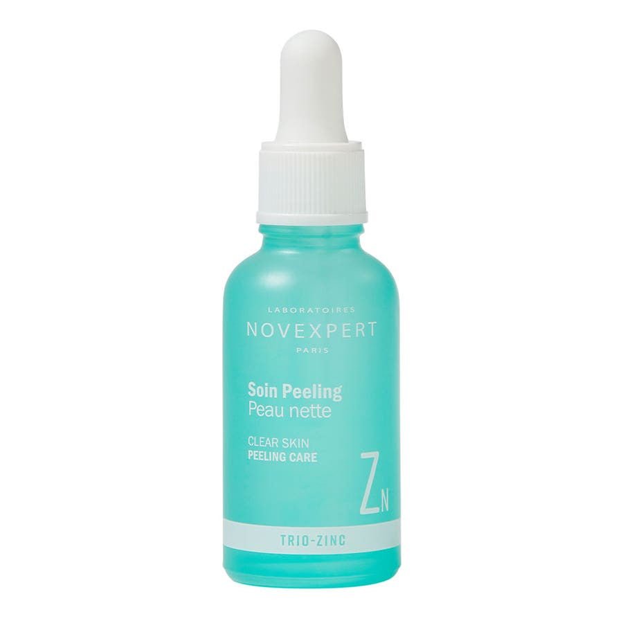 Novexpert Trio - Zinc Skin care Peeling for clear skin All Skin Types 30ml (1.01fl oz) - FrenchBeautyHub