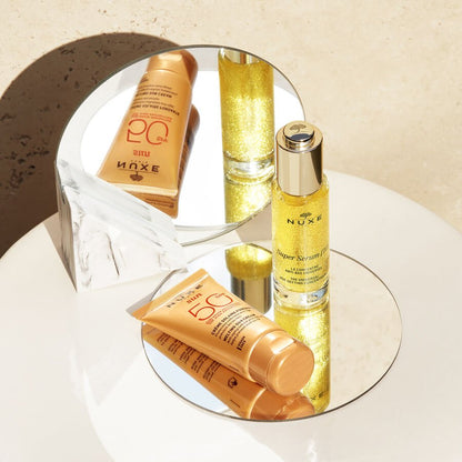 Nuxe Super Serum [10] & Melting Sun Cream - FrenchBeautyHub