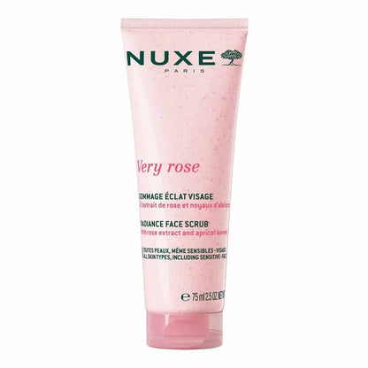 Nuxe Very Rose Radiance Face Scrub 75ml (2.53fl oz) - FrenchBeautyHub