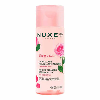 Nuxe Very Rose Soothing Cleansing Micellar Water - FrenchBeautyHub